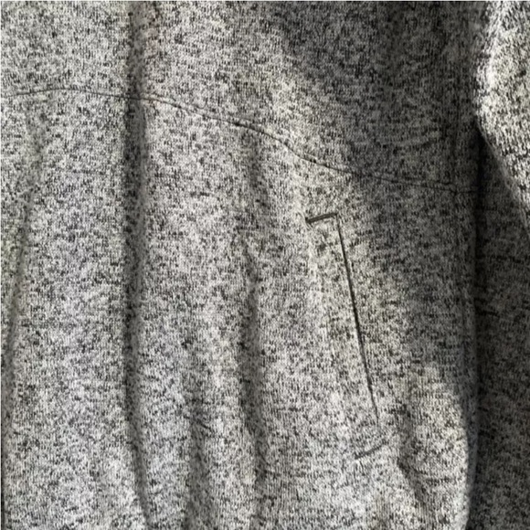 Tek Gear On-the-go-gear Women’s Size Medium Gray Heathered Fleece Sweater - Picture 2 of 11